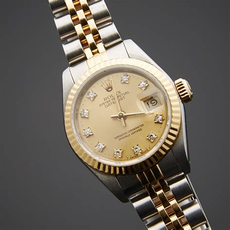 preowned rolex lady datejust.